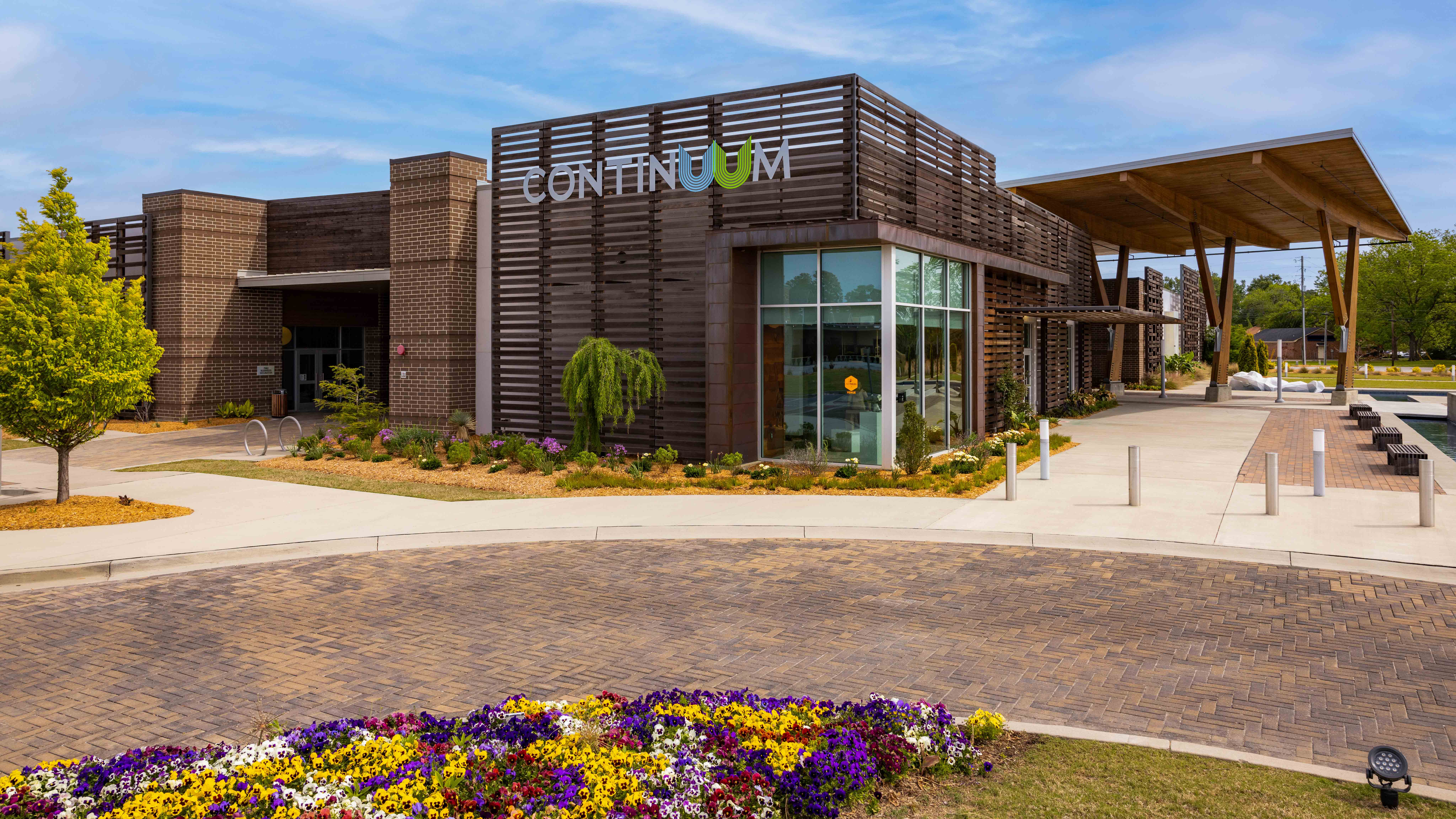 An exterior photograph of the Lake City campus.
