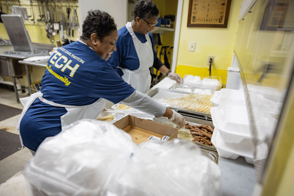 FDTC employees donate time to community