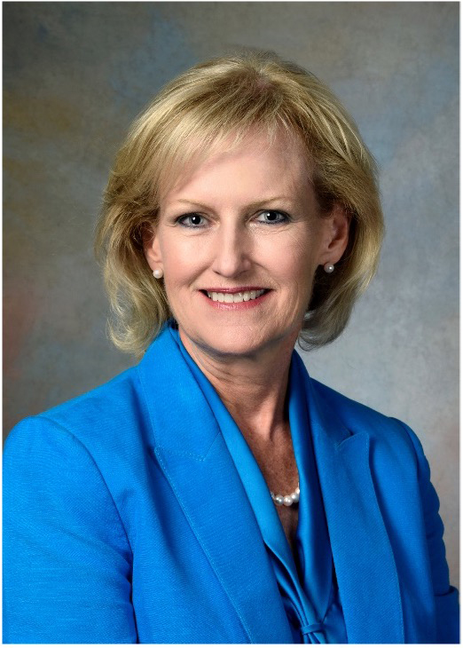 A portrait of Donna Isgett