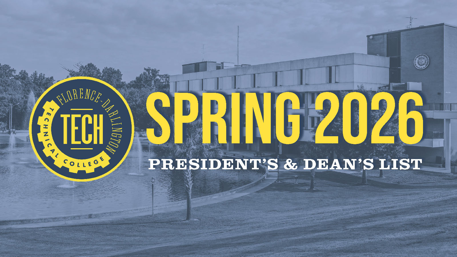 President's and Dean's Lists Spring 2026