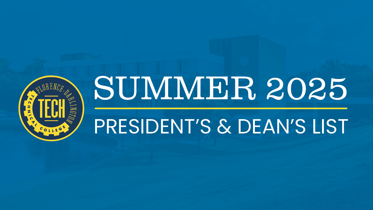 a graphic image with the words Summer 2025 President's and Dean's List