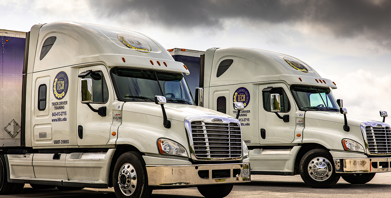 FDTC 18 wheelers for commercial drivers license training